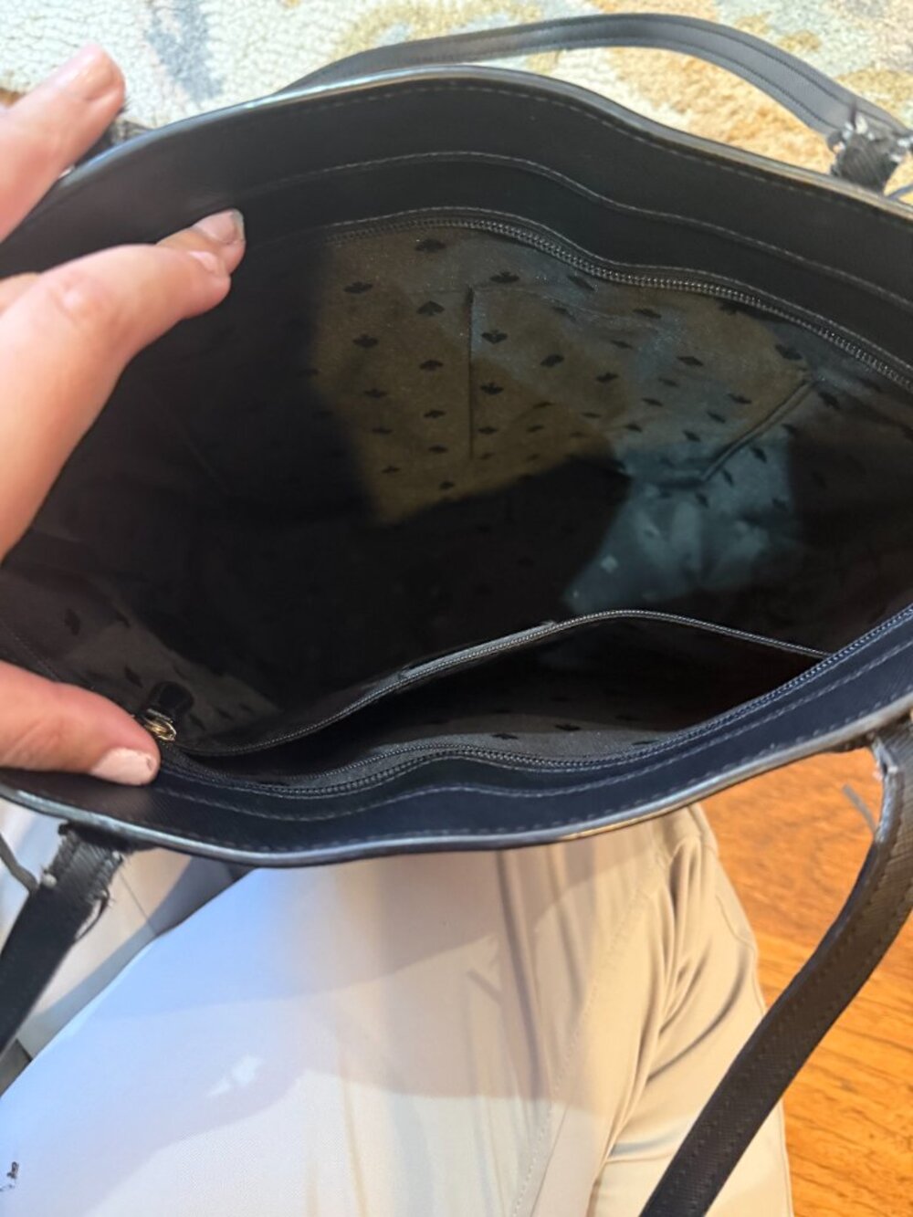 Black kate spade purse - Picture 8 of 11